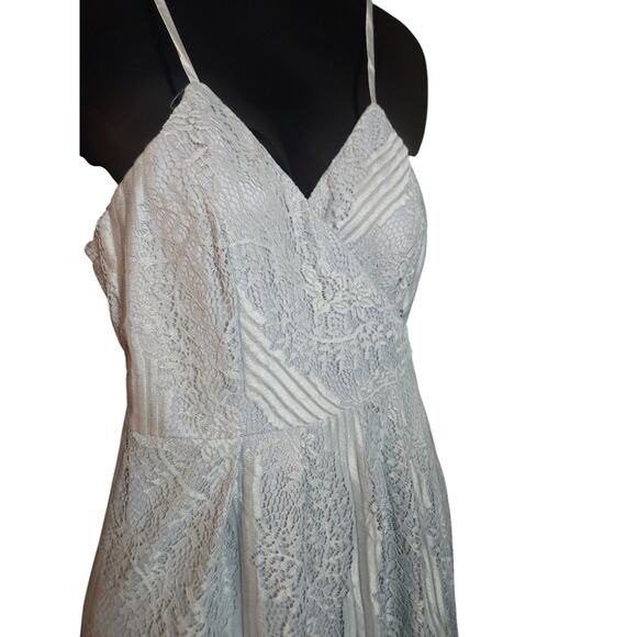 Lulus‎ Lovely in Lace Embroidered Wrap Maxi Dress Gown Small NWT - Picture 4 of 6